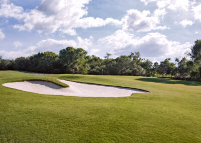 A Golf Course Hole at Buffalo Creek Golf Club on a Sunny Day